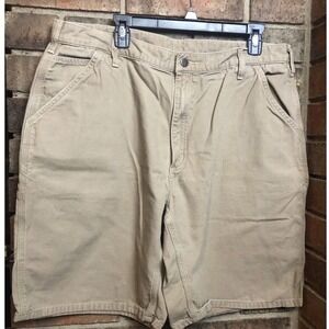 Carhartt 40 B278GKH Mens Khaki Duck Carpenter Workwear Shorts Streetwear Utility